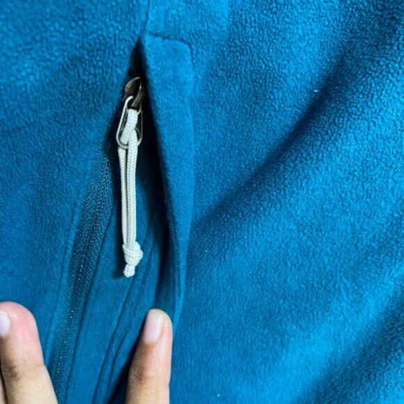 The North Face Women's Teal Fleece Full-Zip Jacket Size Medium - Picture 13 of 13